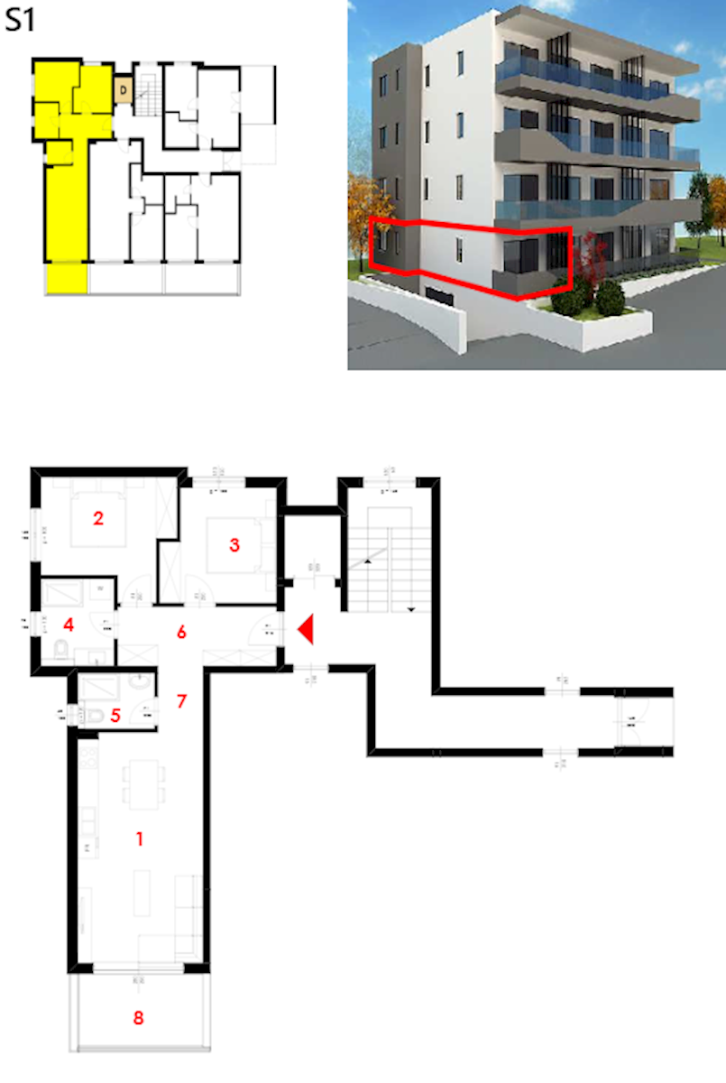 Appartamento In vendita - SPLITSKO-DALMATINSKA PODGORA