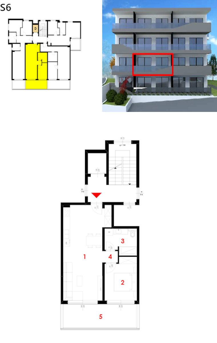 Apartmán Na prodej - SPLITSKO-DALMATINSKA PODGORA