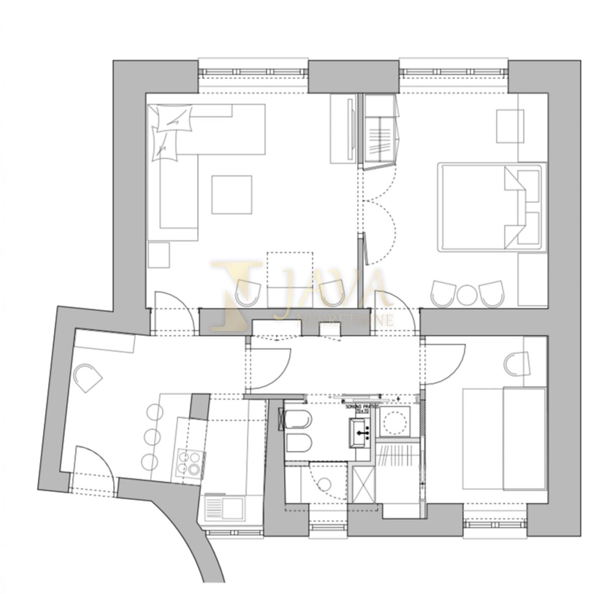 Flat For rent - PRIMORSKO-GORANSKA Rijeka