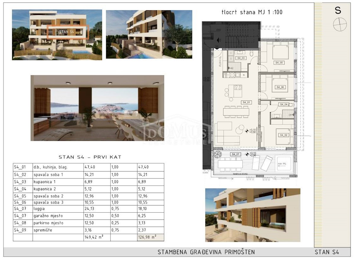 Apartmán Na prodej - ŠIBENSKO-KNINSKA PRIMOŠTEN