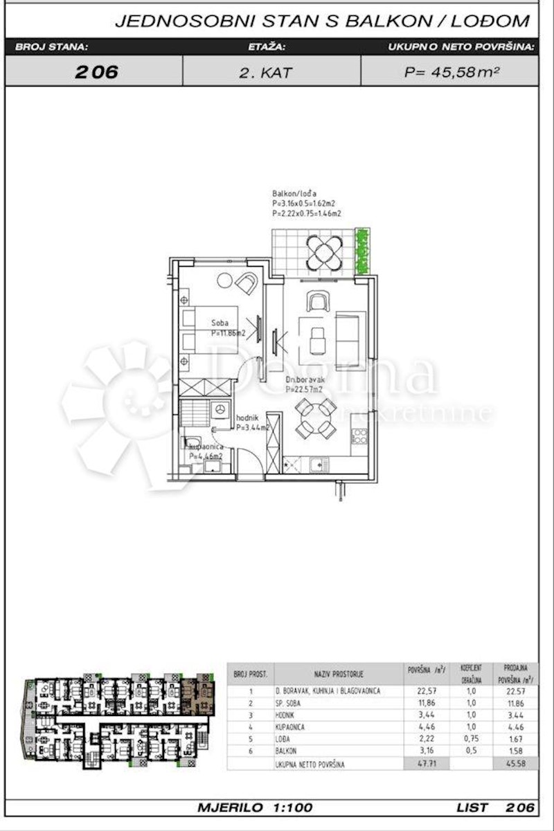 Flat For sale - SPLITSKO-DALMATINSKA MAKARSKA