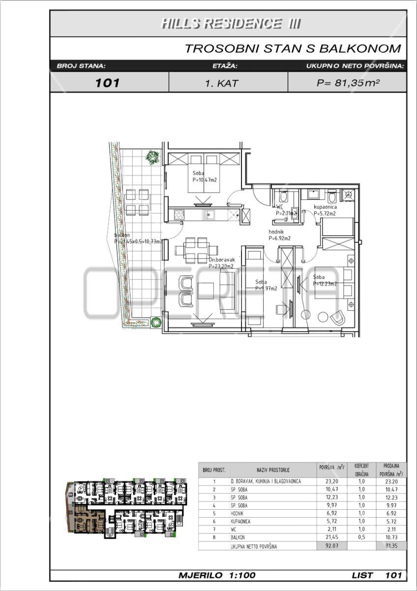 Apartmán Na prodej - SPLITSKO-DALMATINSKA MAKARSKA