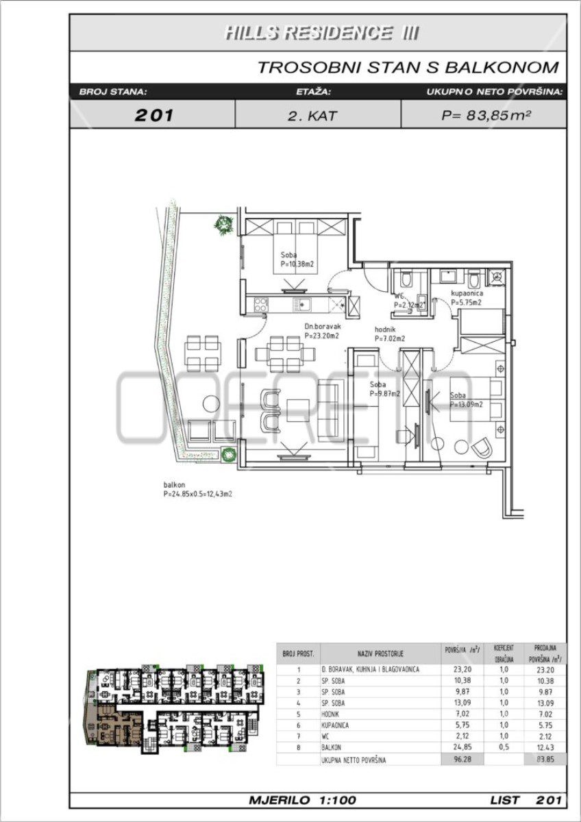 Appartement À vendre - SPLITSKO-DALMATINSKA MAKARSKA