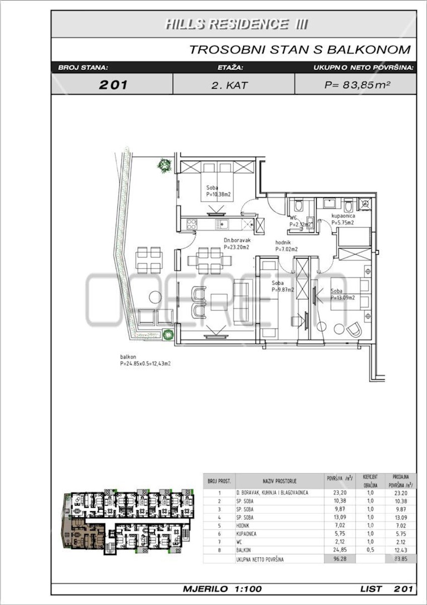 Appartement À vendre - SPLITSKO-DALMATINSKA MAKARSKA