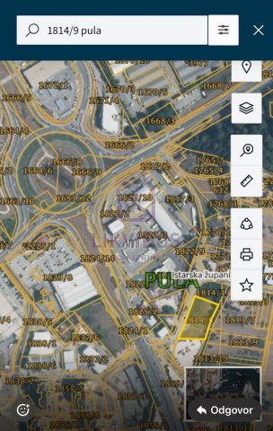 Parcela na predaj 3000 m² – Pula