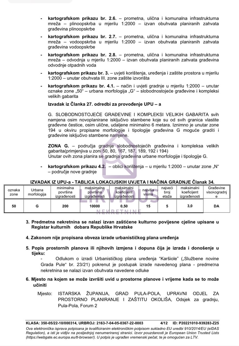 Terreno In vendita - ISTARSKA PULA