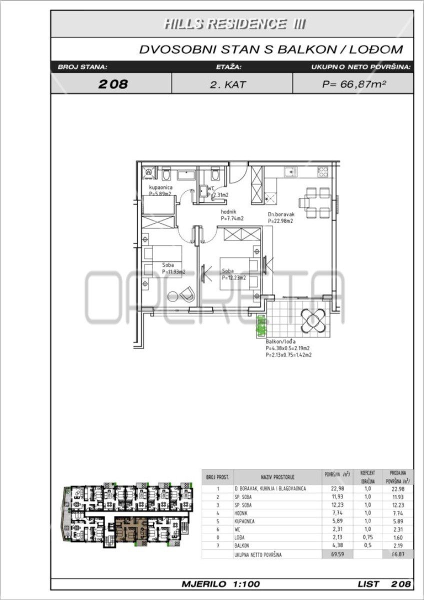 Apartment Zu verkaufen - SPLITSKO-DALMATINSKA MAKARSKA