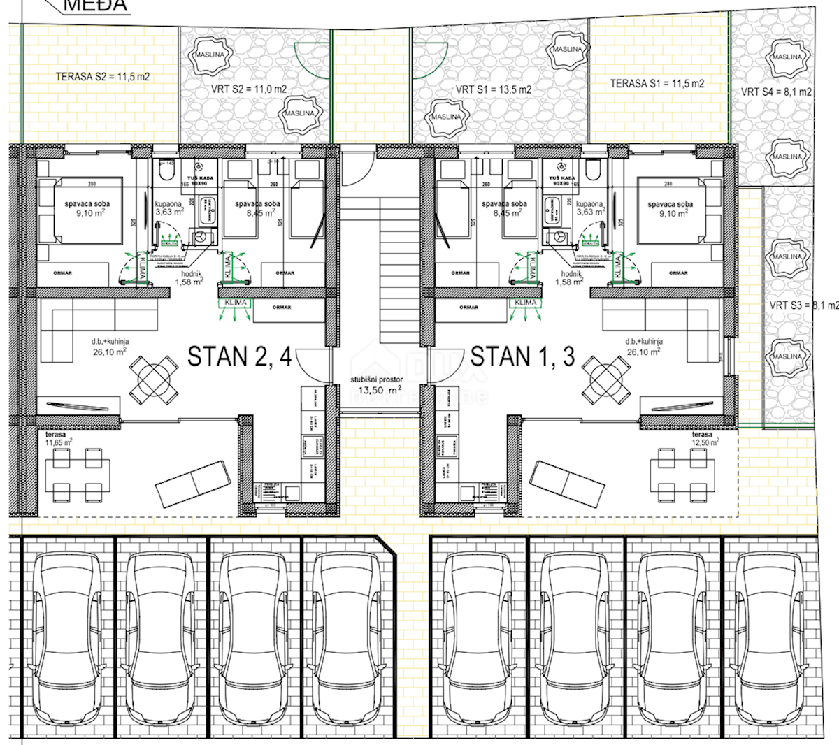Apartma Naprodaj - ZADARSKA Vir