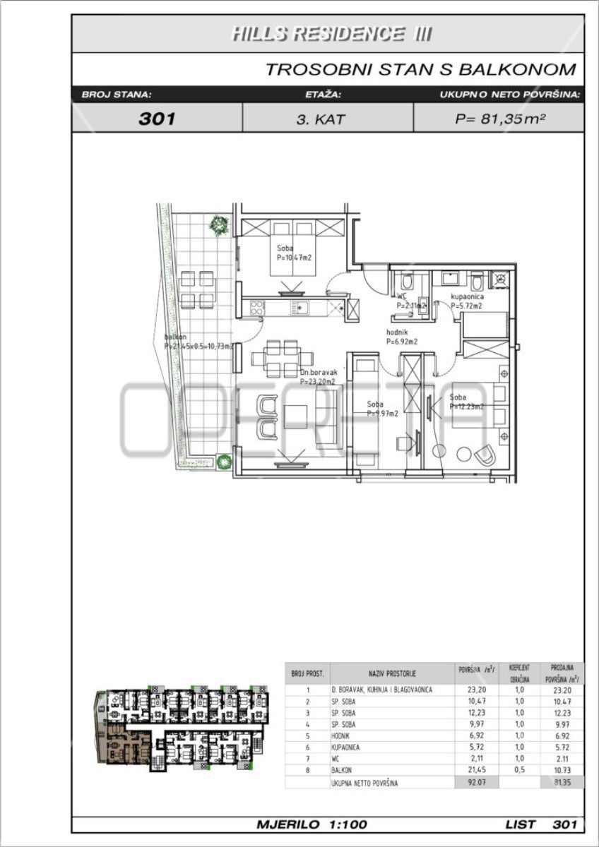 Appartement À vendre - SPLITSKO-DALMATINSKA MAKARSKA