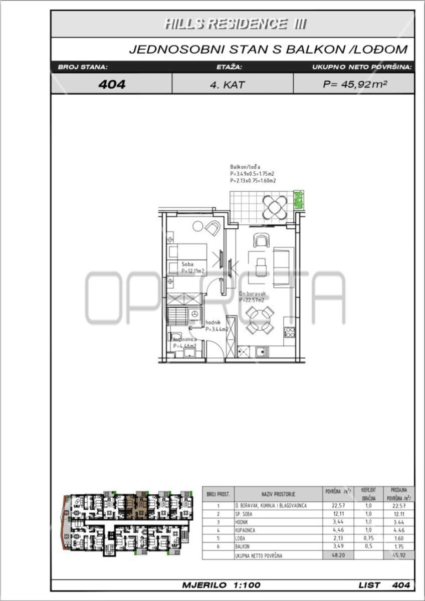 Appartement À vendre - SPLITSKO-DALMATINSKA MAKARSKA