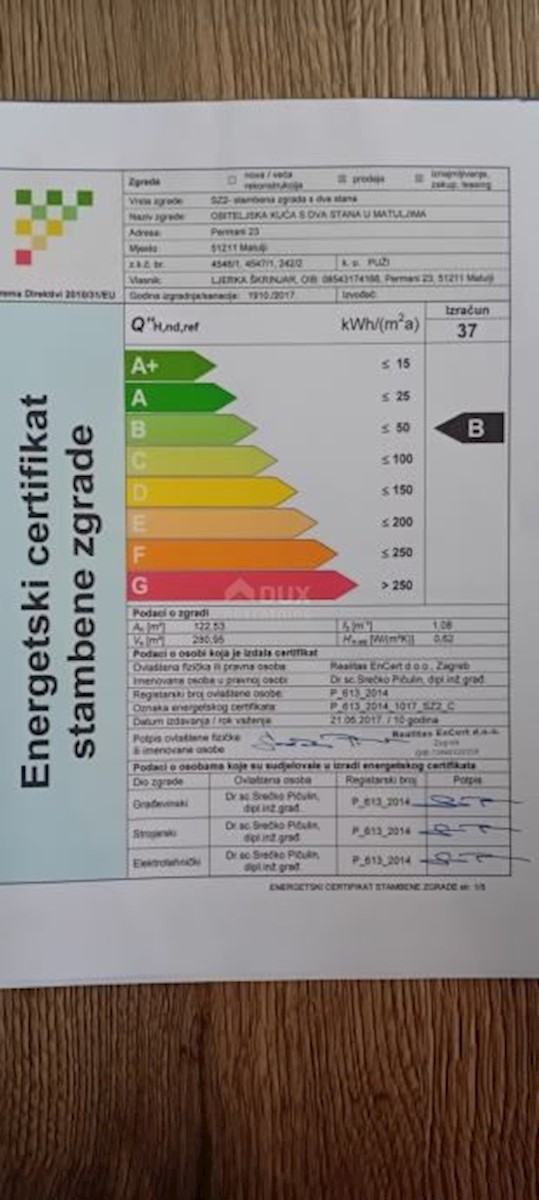 Haus Zu verkaufen - PRIMORSKO-GORANSKA MATULJI