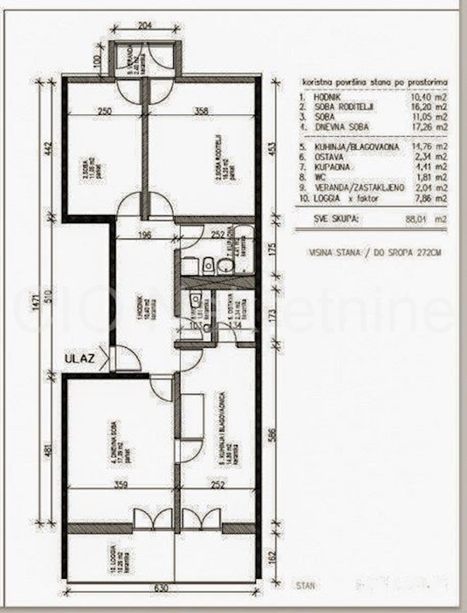 Apartmán Na prodej - SPLITSKO-DALMATINSKA SPLIT