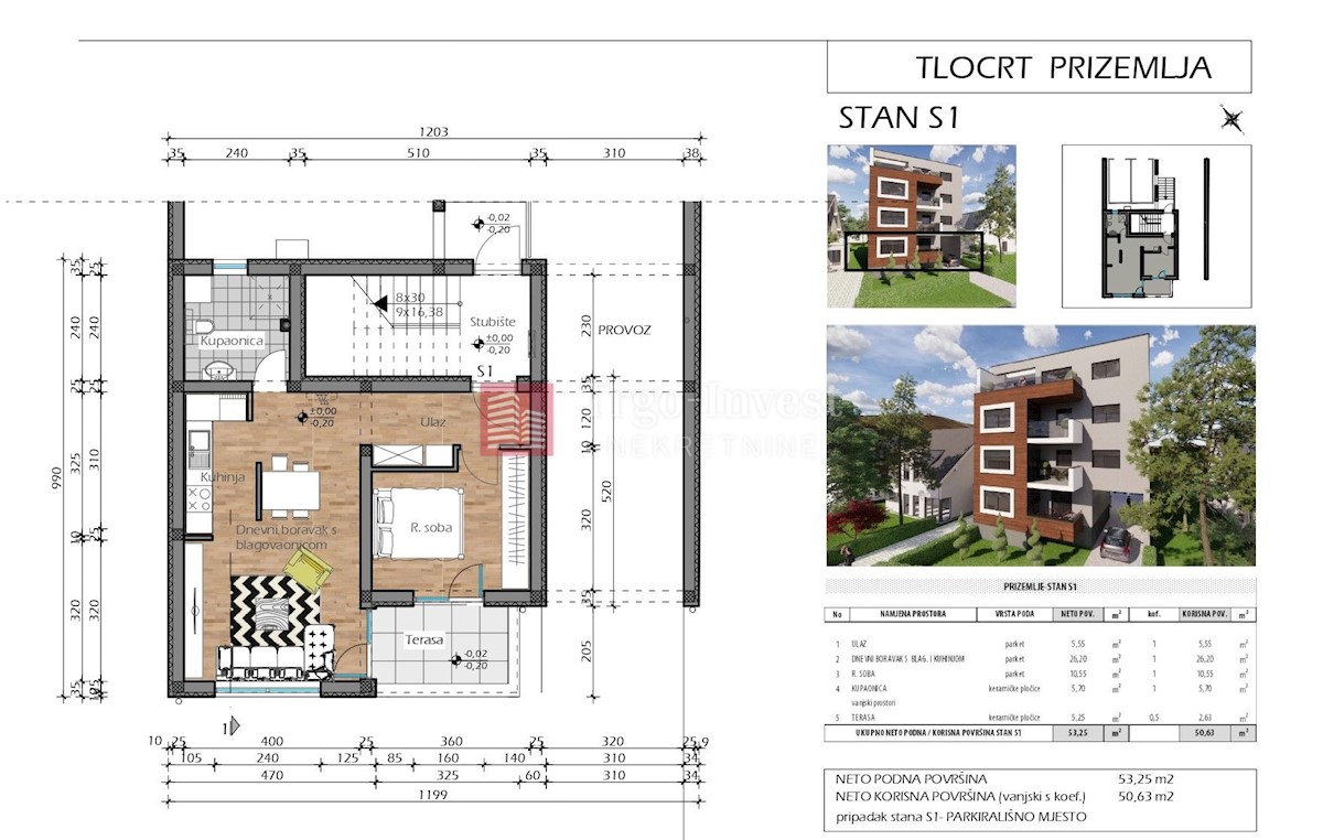 Appartement À vendre - BRODSKO-POSAVSKA SLAVONSKI BROD