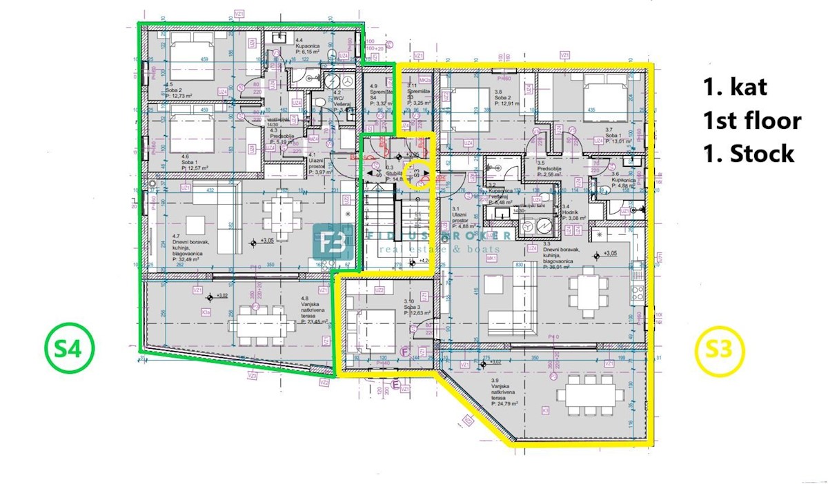 Flat For sale - ŠIBENSKO-KNINSKA TRIBUNJ