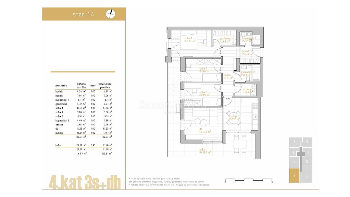 Appartement À vendre - PRIMORSKO-GORANSKA RIJEKA