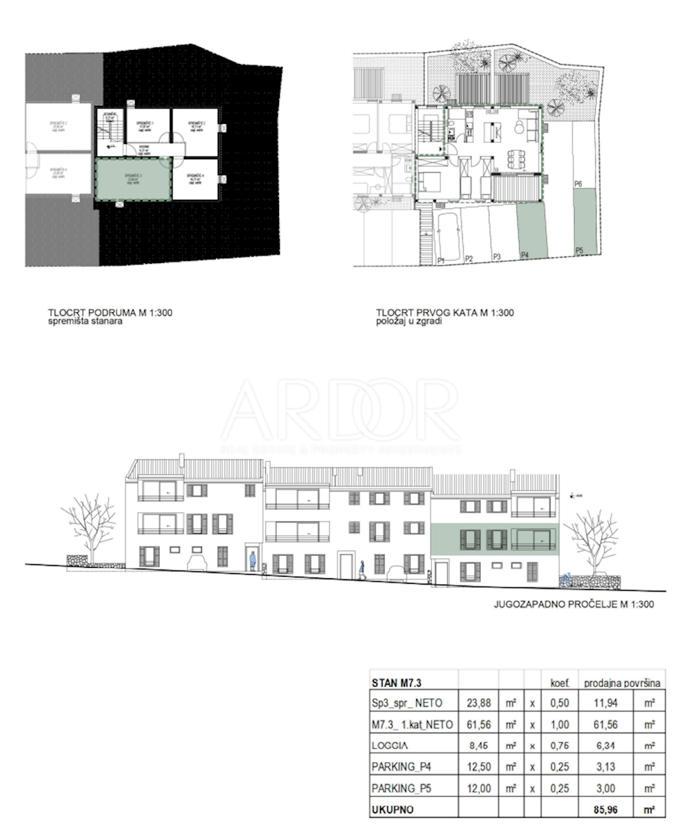 Apartment Zu verkaufen - PRIMORSKO-GORANSKA CRES