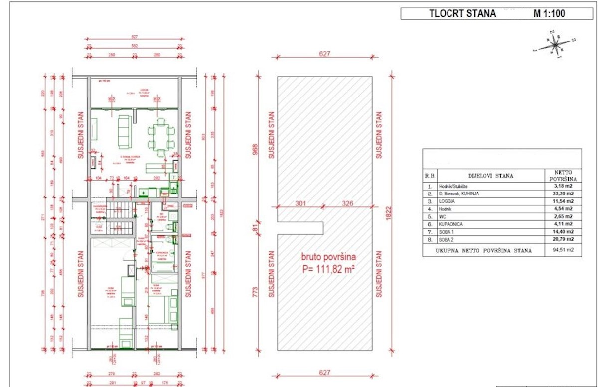 Apartma Naprodaj - SPLITSKO-DALMATINSKA Split