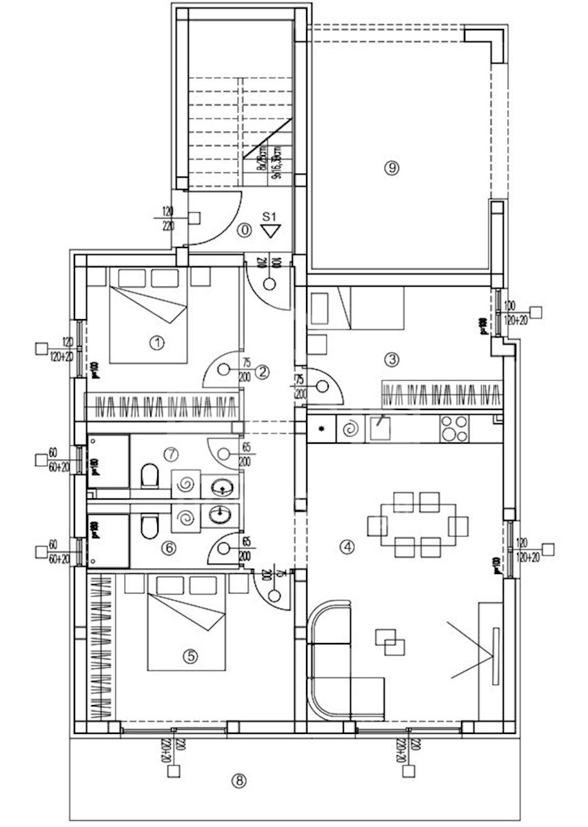 Apartment Zu verkaufen - SPLITSKO-DALMATINSKA KAŠTELA