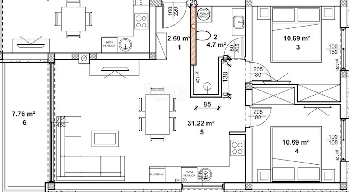 Apartment Zu verkaufen - ISTARSKA ŽMINJ