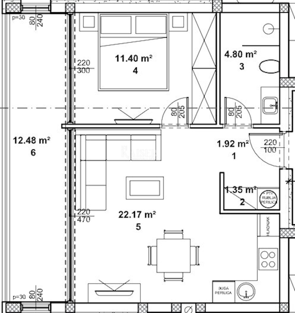 Apartma Na predaj - ISTARSKA ŽMINJ