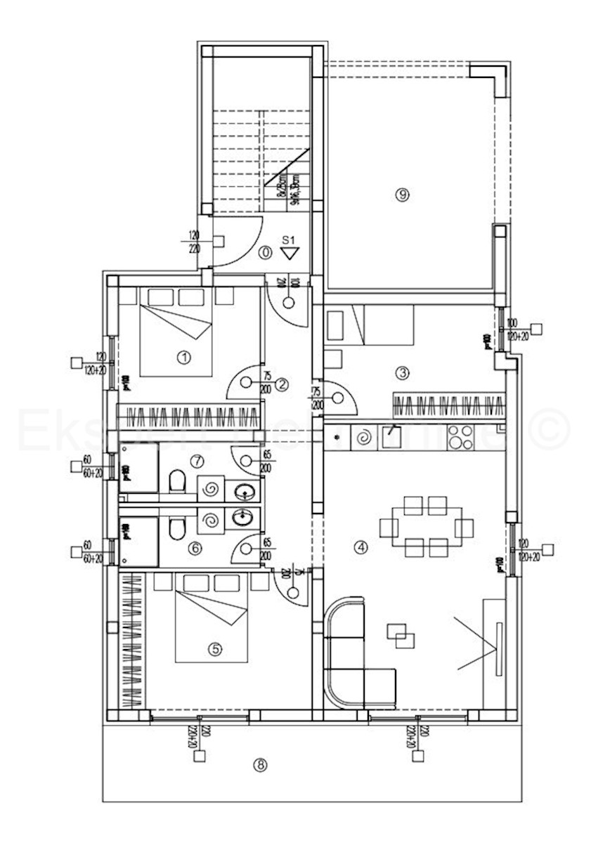 Flat For sale - SPLITSKO-DALMATINSKA KAŠTELA