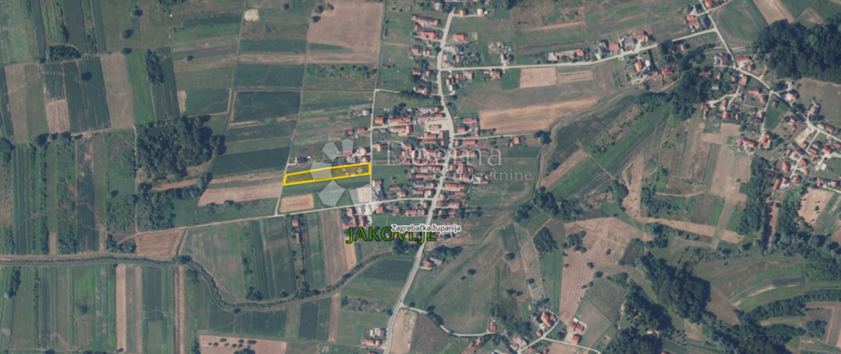 Parcela Naprodaj - ZAGREBAČKA Jakovlje