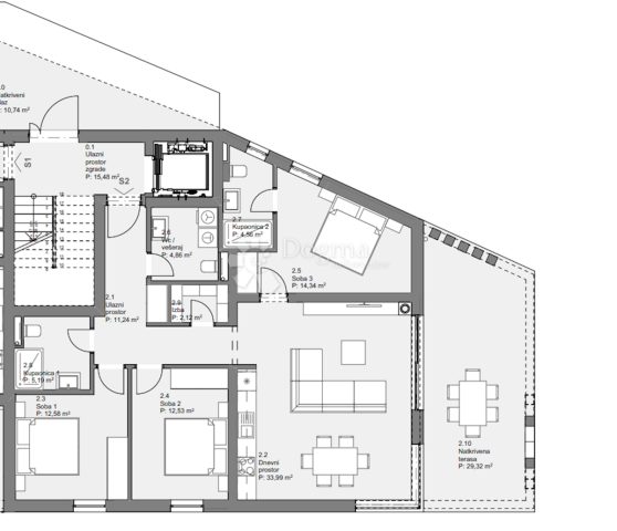 Apartment Zu verkaufen - šibensko-kninska Tribunj - foto 4/6