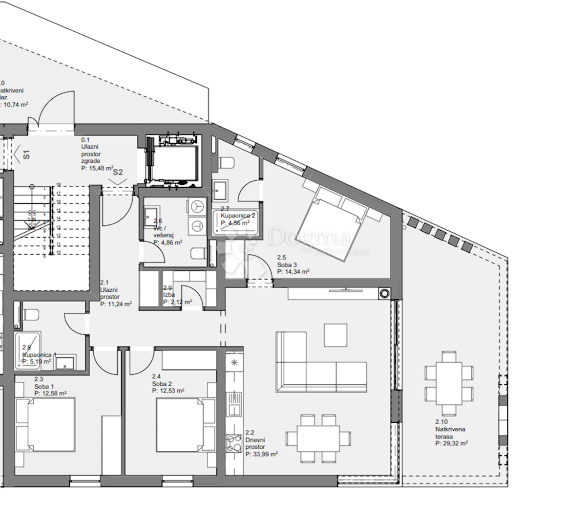 Apartment Zu verkaufen - ŠIBENSKO-KNINSKA TRIBUNJ