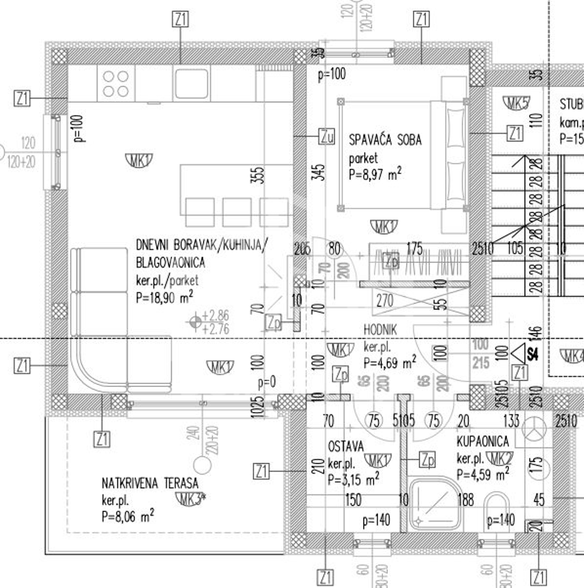 Apartmán Na predaj - SPLITSKO-DALMATINSKA MARINA