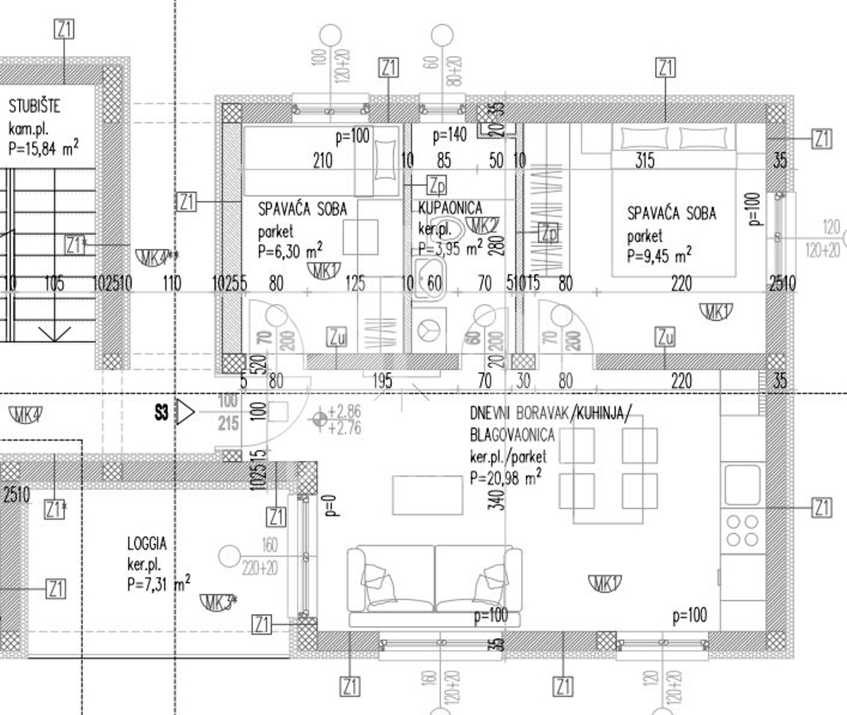 Appartamento In vendita - SPLITSKO-DALMATINSKA MARINA