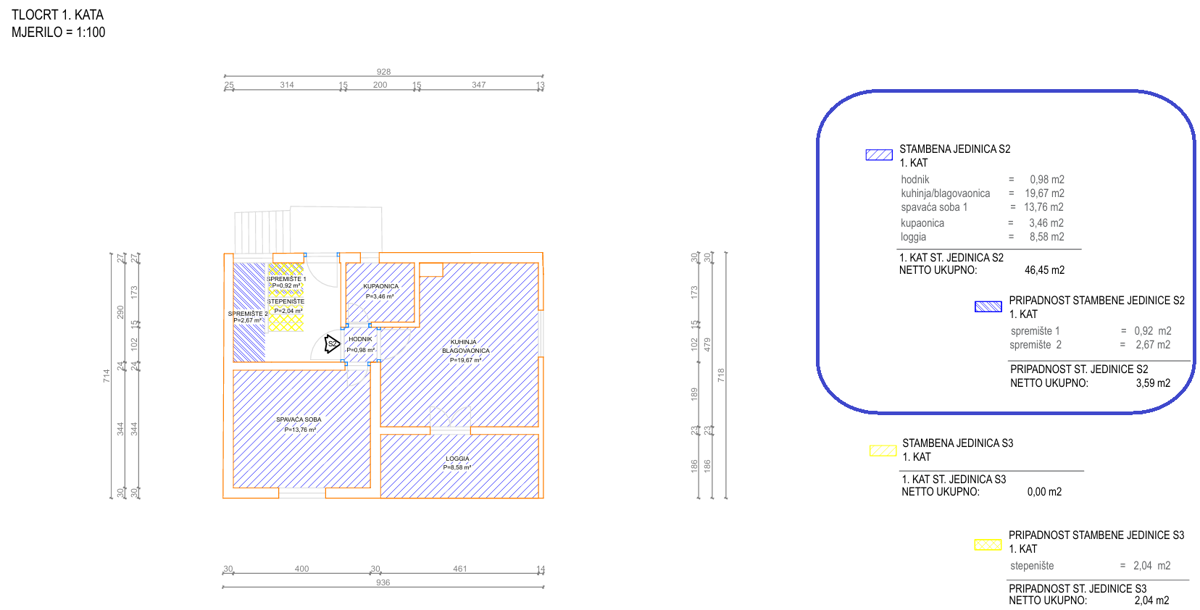 Apartment Zu verkaufen - ŠIBENSKO-KNINSKA MURTER