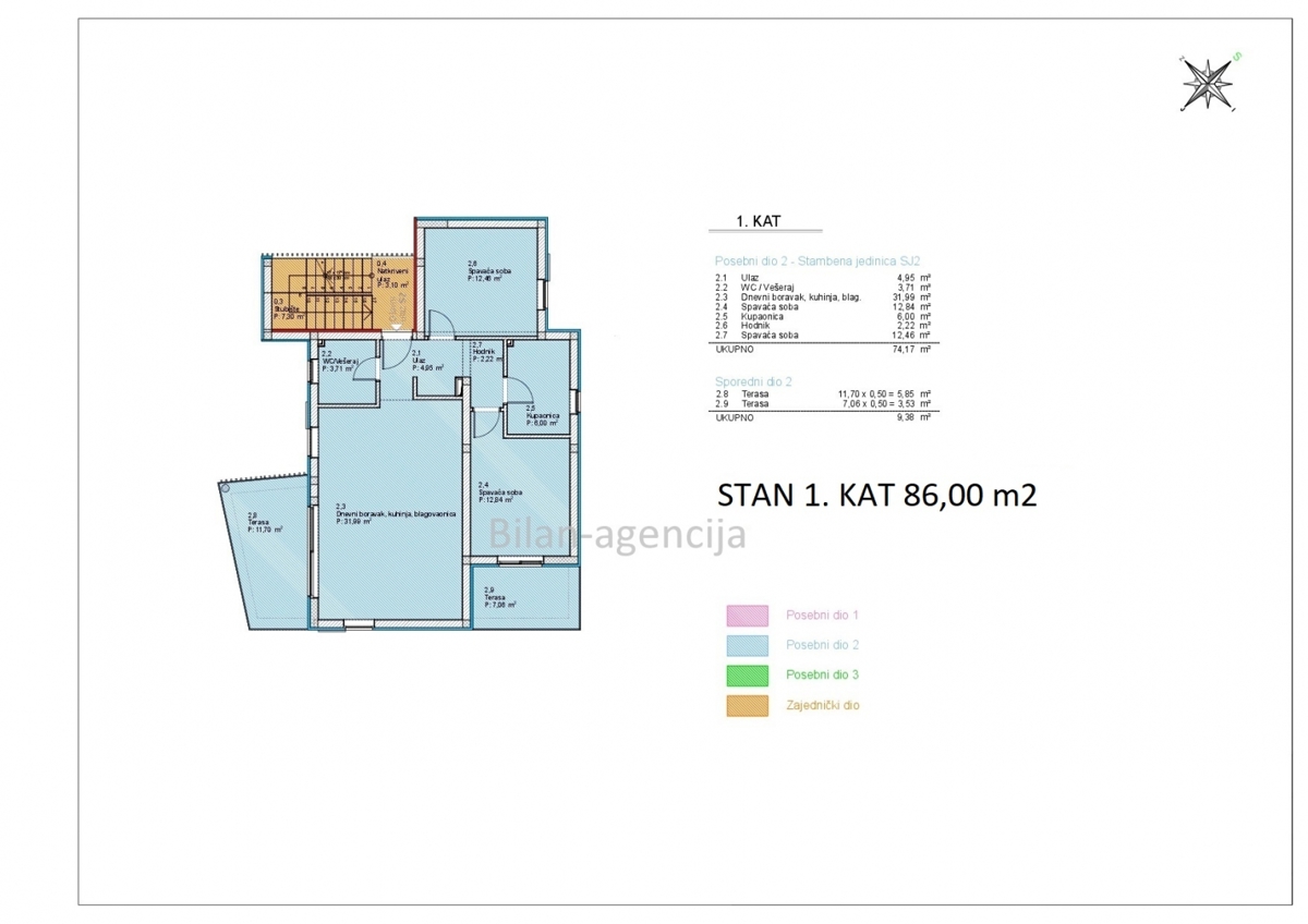 Flat For sale - šibensko-kninska Vodice - foto 2/5