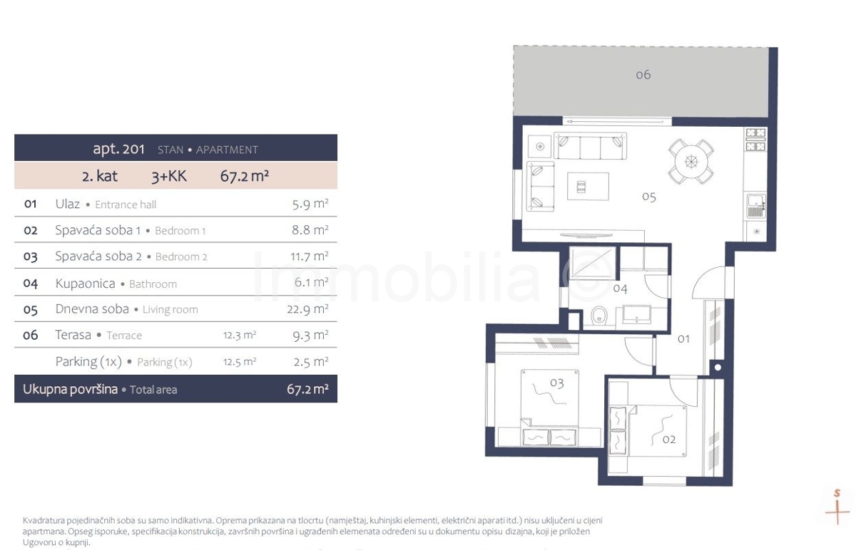 Flat For sale - ISTARSKA MEDULIN