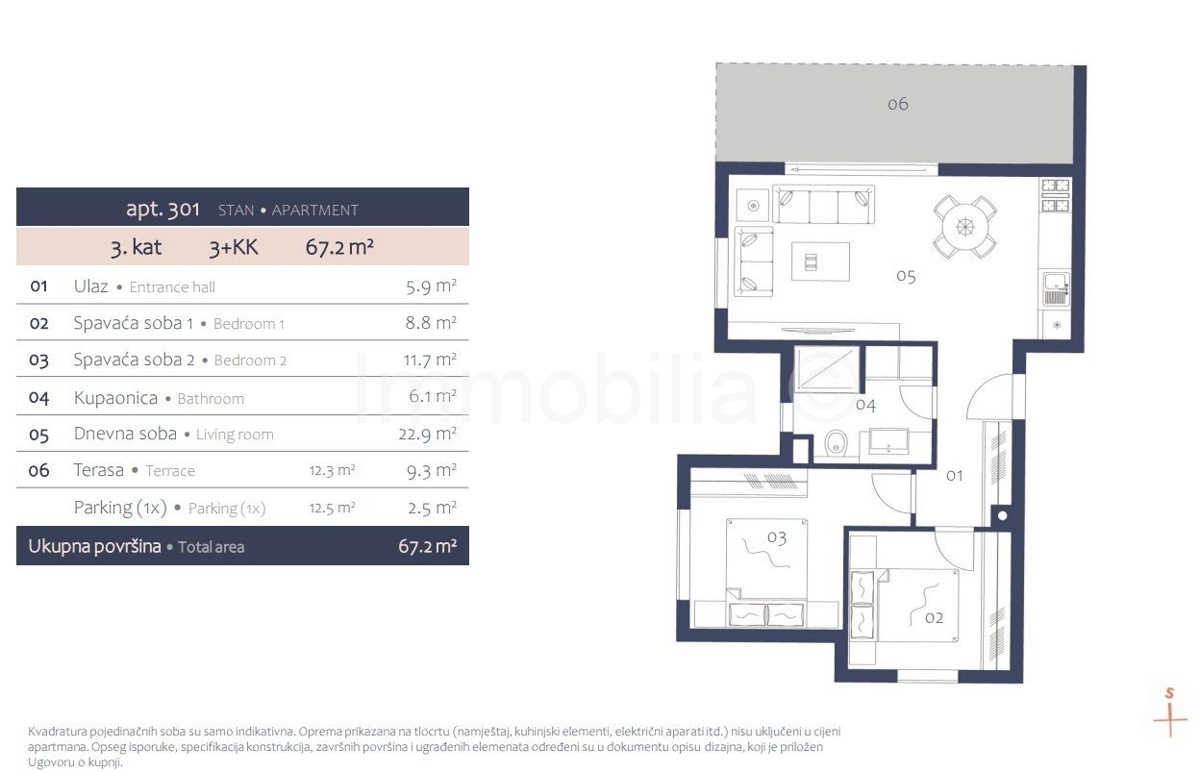 Flat For sale - ISTARSKA MEDULIN