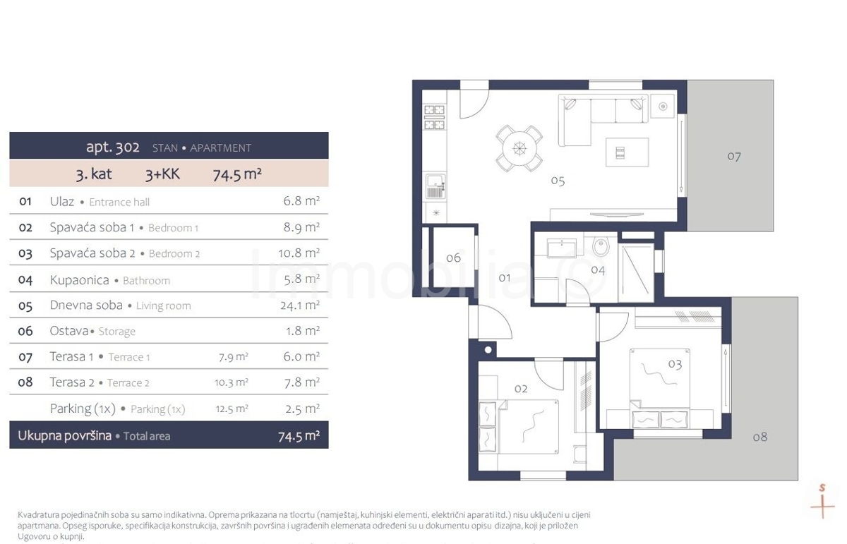 Flat For sale - ISTARSKA MEDULIN