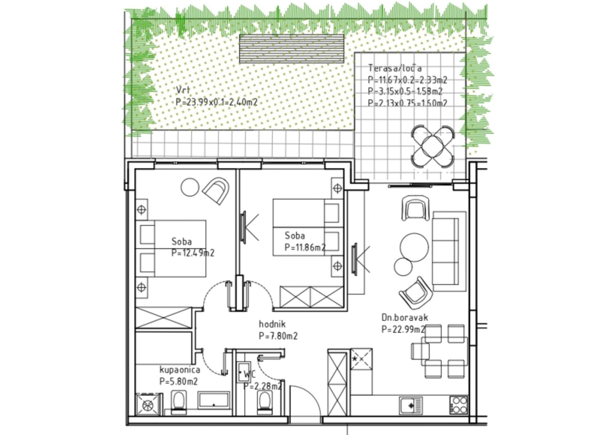 Apartma Naprodaj - SPLITSKO-DALMATINSKA Makarska