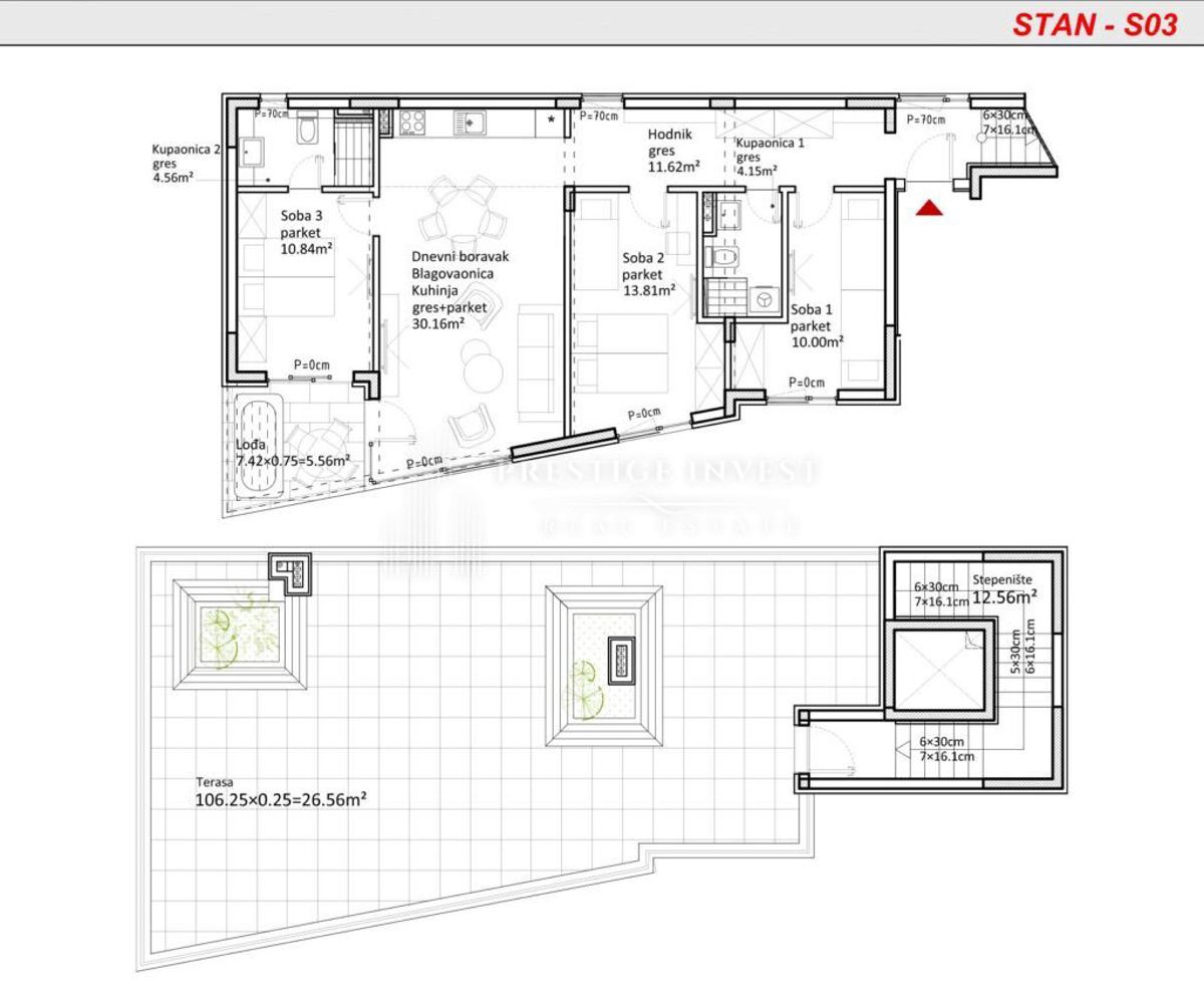 Apartma Na predaj - ZADARSKA SUKOŠAN