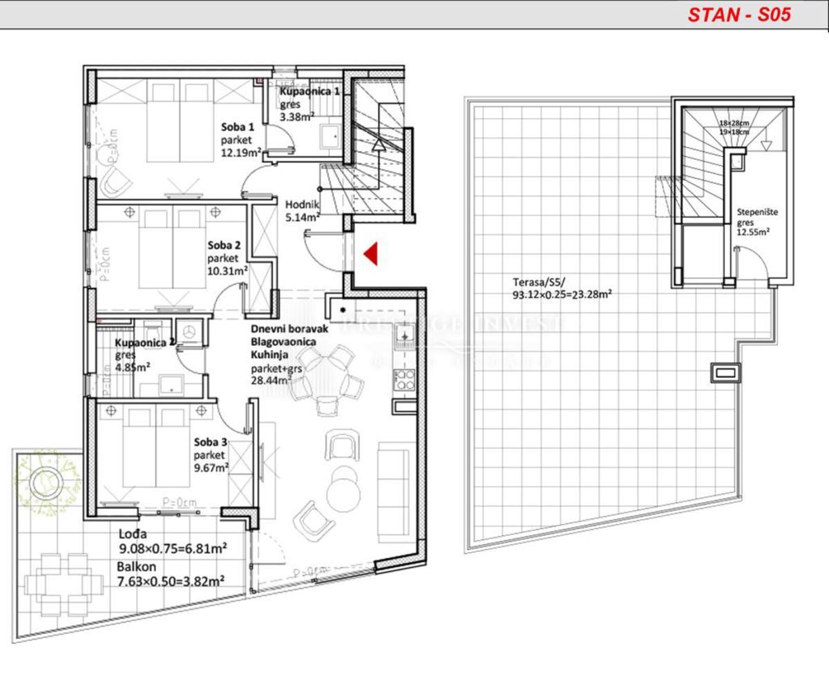 Flat For sale - ZADARSKA SUKOŠAN