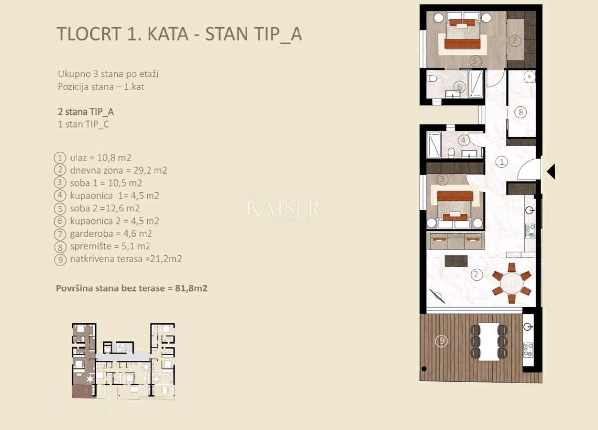 Flat For sale - ISTARSKA NOVIGRAD