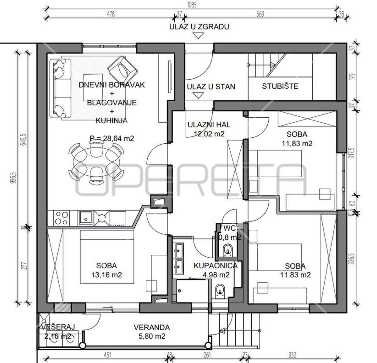 Flat For sale - GRAD ZAGREB ZAGREB