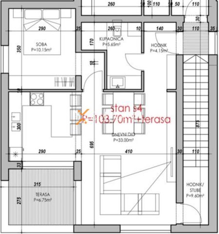 Appartement À vendre - Zadarska Vir - foto 4/5