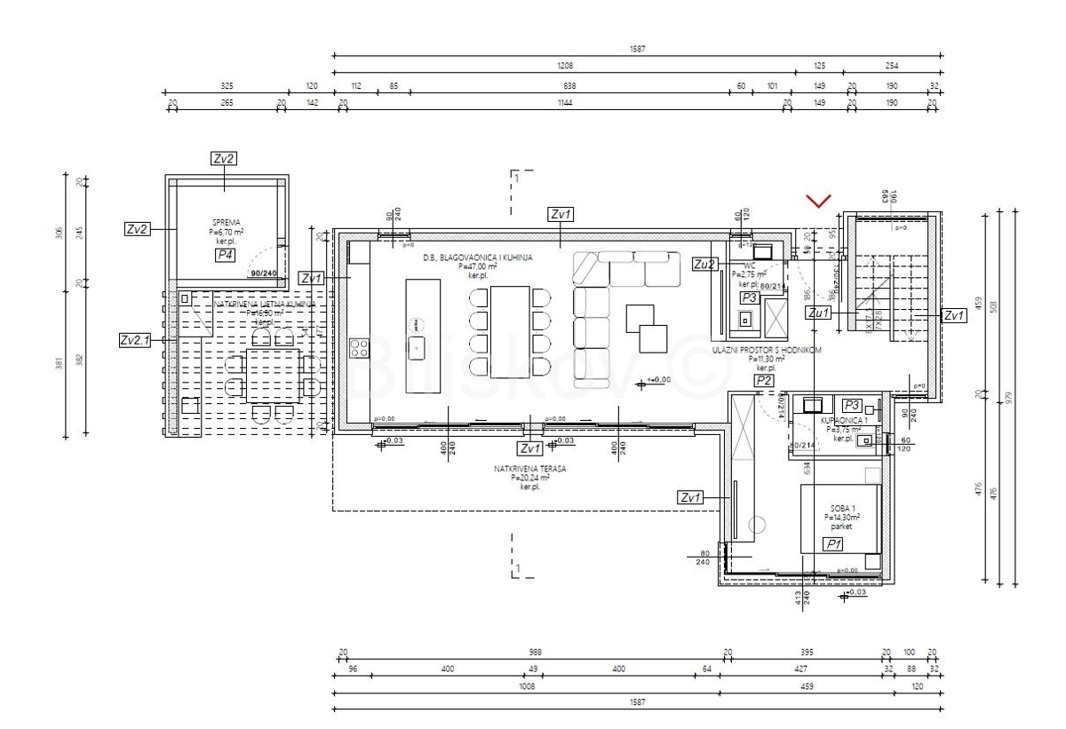 Maison À vendre - SPLITSKO-DALMATINSKA MARINA