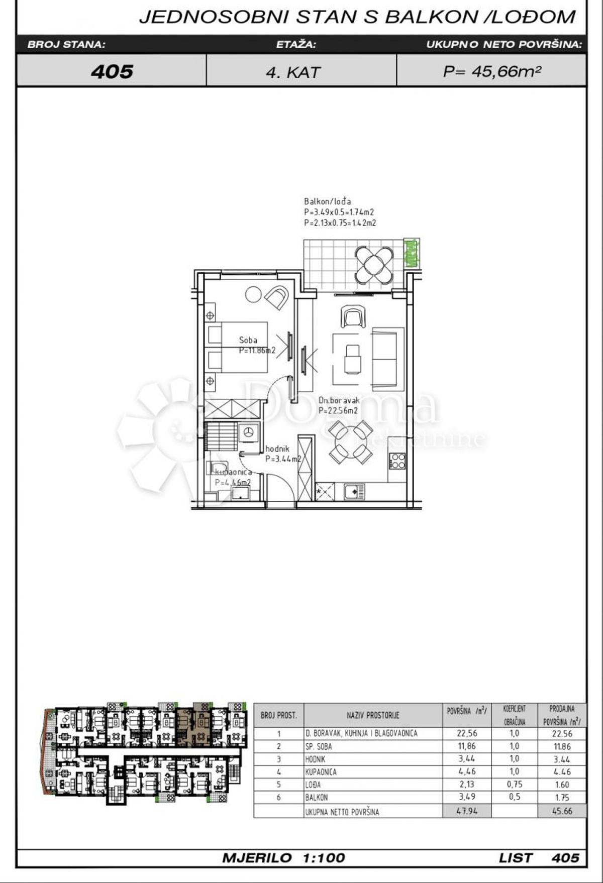 Apartmán Na predaj - SPLITSKO-DALMATINSKA MAKARSKA