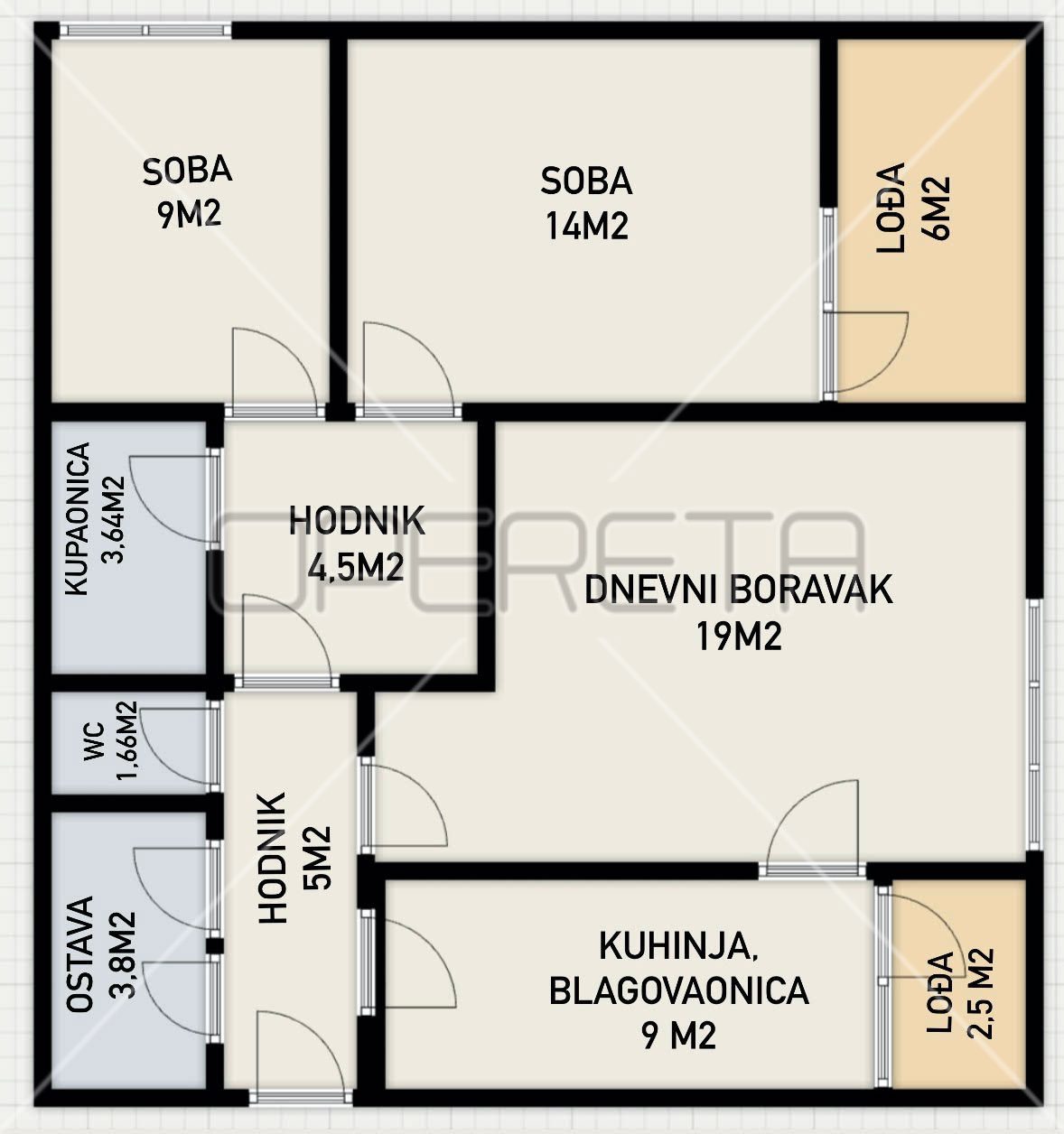 Flat For sale - GRAD ZAGREB ZAGREB