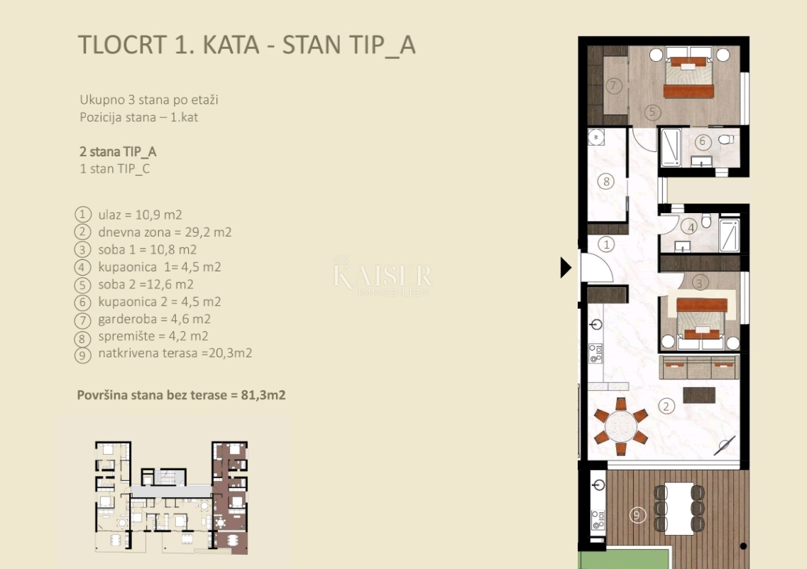 Flat For sale - ISTARSKA NOVIGRAD
