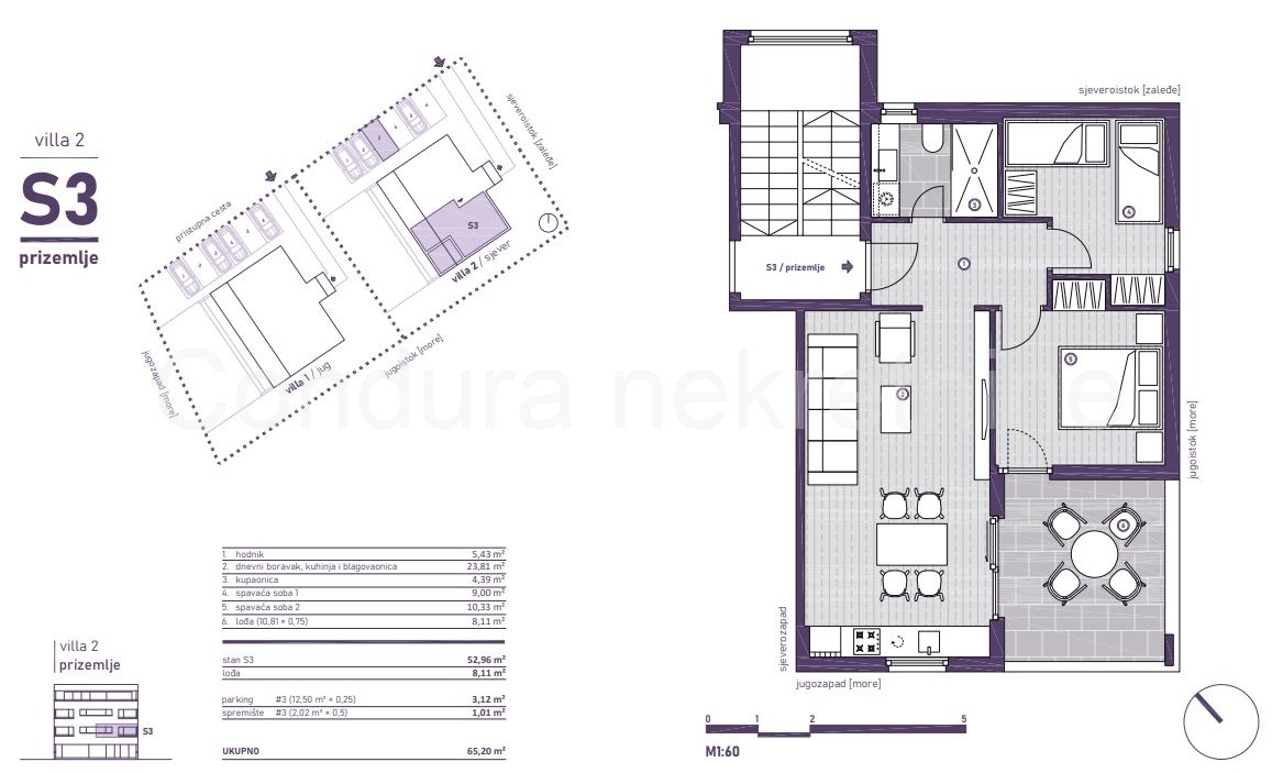 Appartamento In vendita - ZADARSKA SVETI FILIP I JAKOV