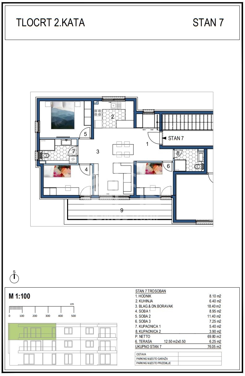 Appartamento In vendita - SPLITSKO-DALMATINSKA KAŠTELA