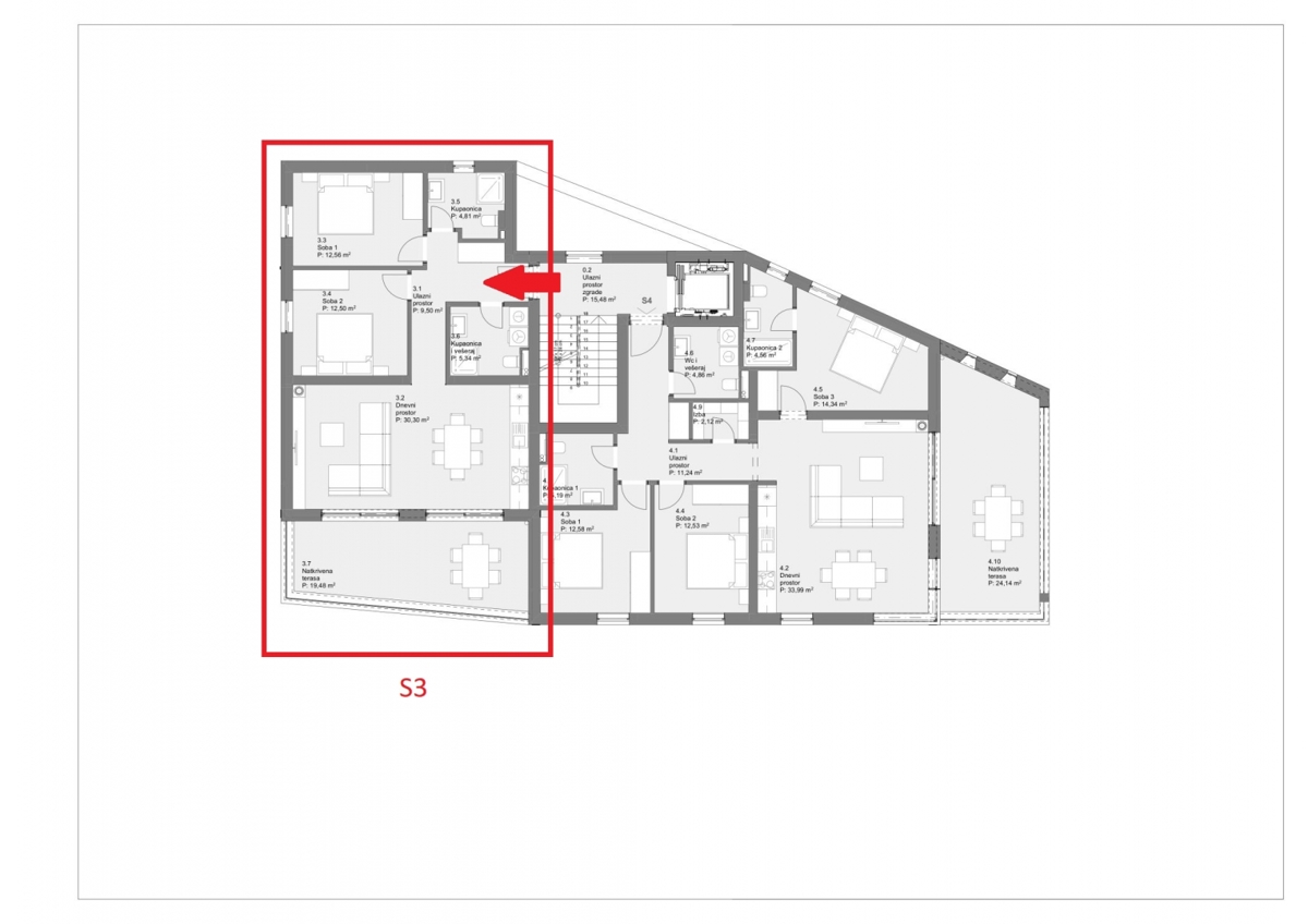 Apartmán Na predaj - ŠIBENSKO-KNINSKA TRIBUNJ