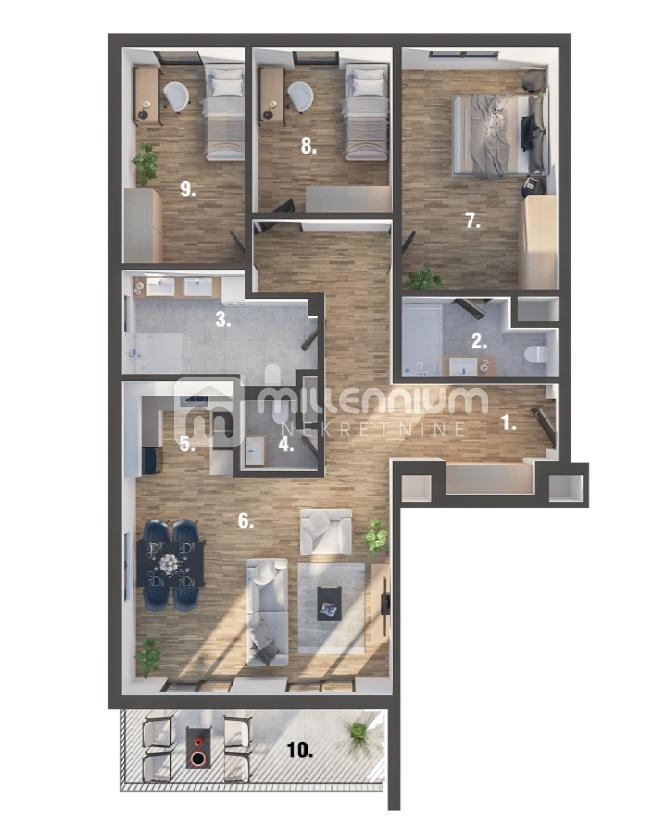 Apartmán Na prodej MARTINKOVAC