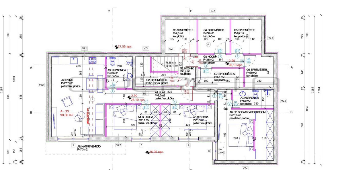 Apartma Na predaj - ŠIBENSKO-KNINSKA ROGOZNICA